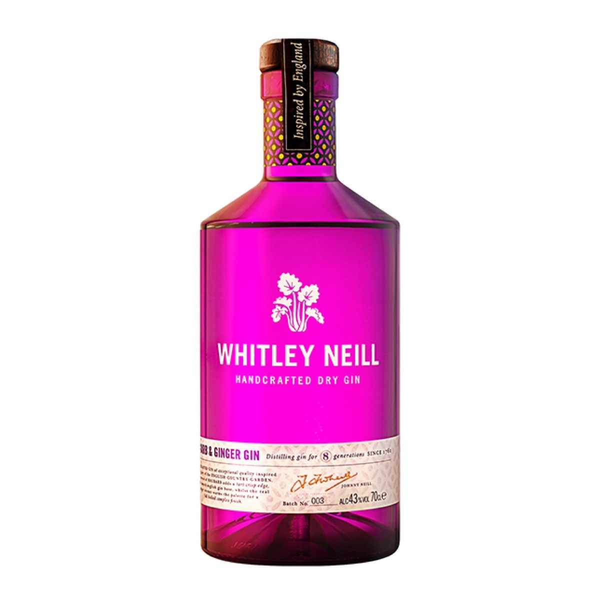 Whitley Neill Rhubarb&Ginger Gin 700 ml The Iconic Estate